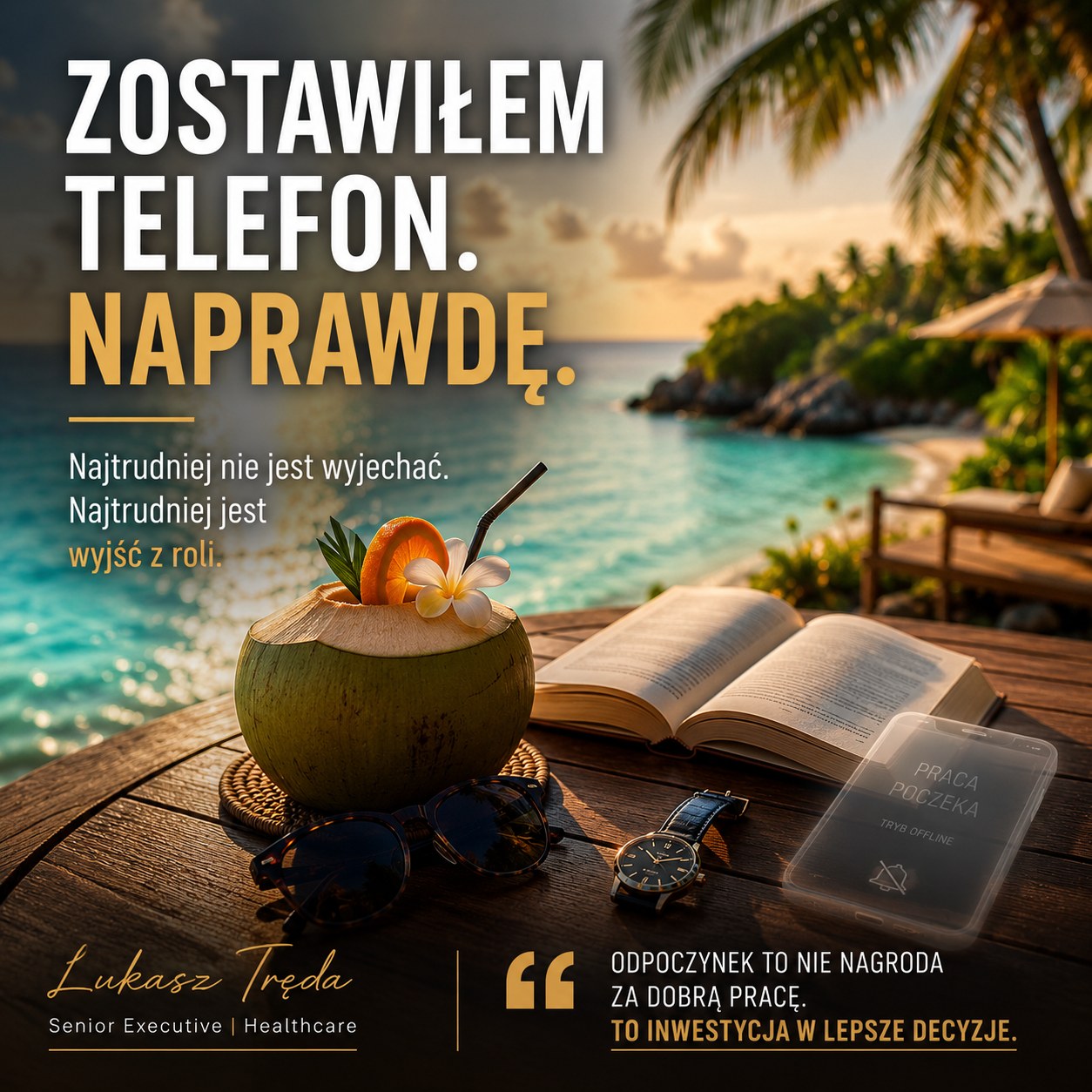 Zostawiłem telefon. Naprawdę.