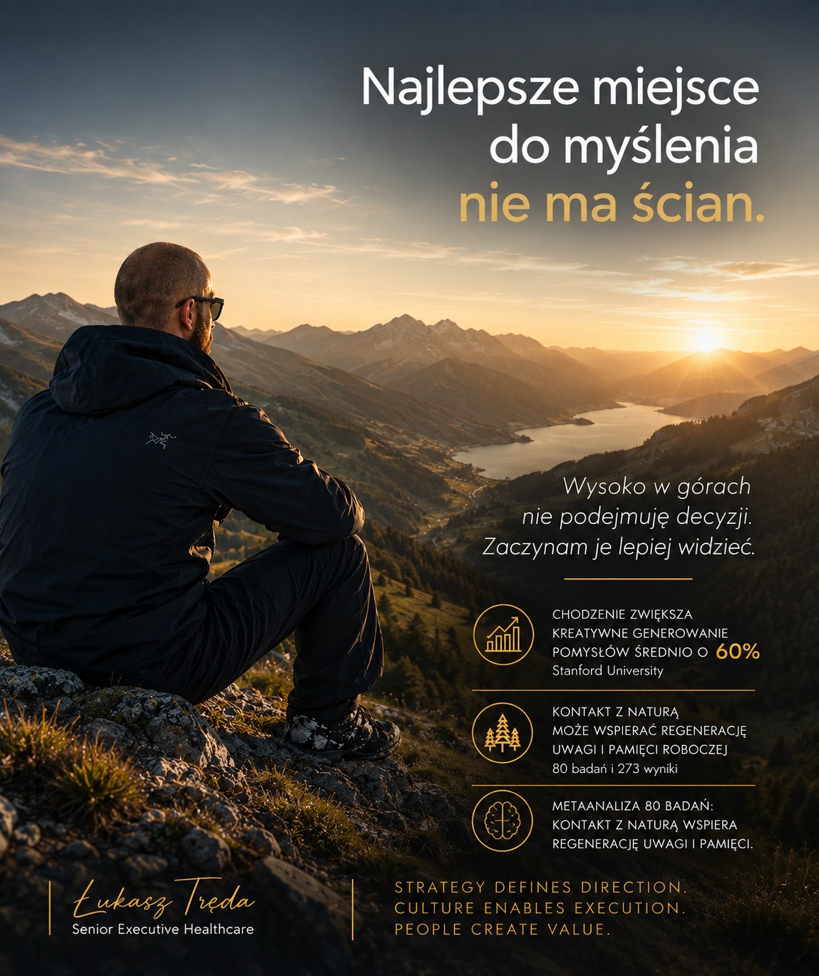 Najlepsze miejsce do myślenia nie ma ścian.